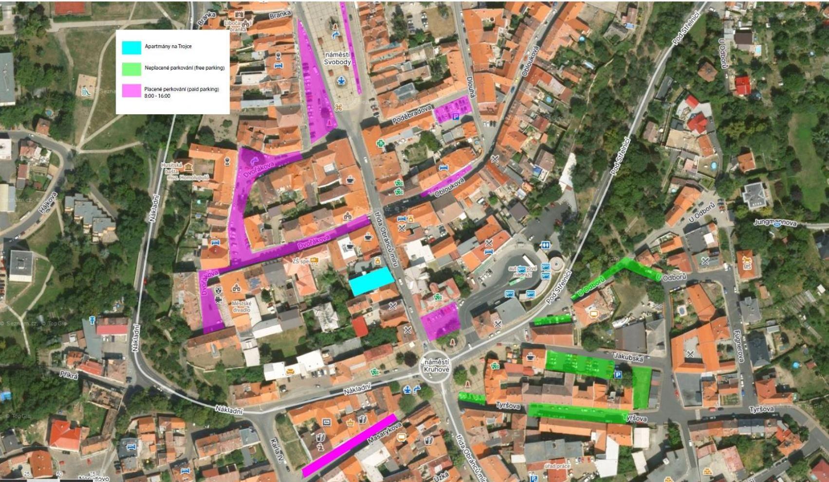 זאטק Apartmany Na Trojce מראה חיצוני תמונה